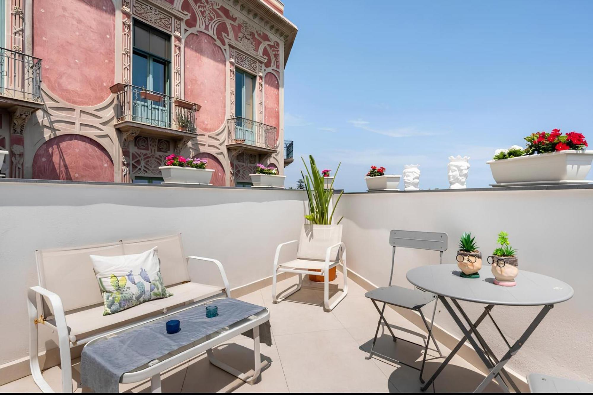 Mare Damuri Con Terrazza Vista Mare Apartment Катания Екстериор снимка